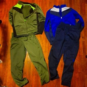2 Boys size large 10/12 athletic outfits